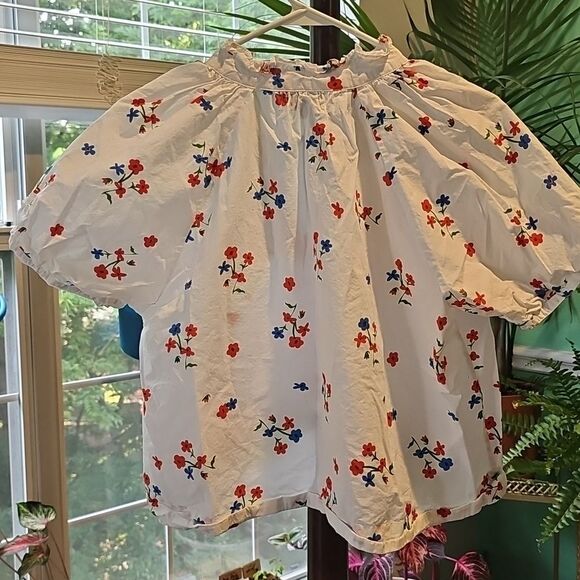 Olivia James‎ Elizabeth Top, Hampton Floral Multi Size Medium - Picture 6 of 8